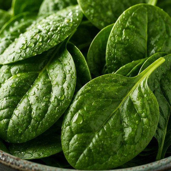 Backlit spinach-leaf veins.